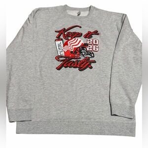 Independent Trading Company Keep it Nutrl Grey Crewneck Sweatshirt. XL. NWT